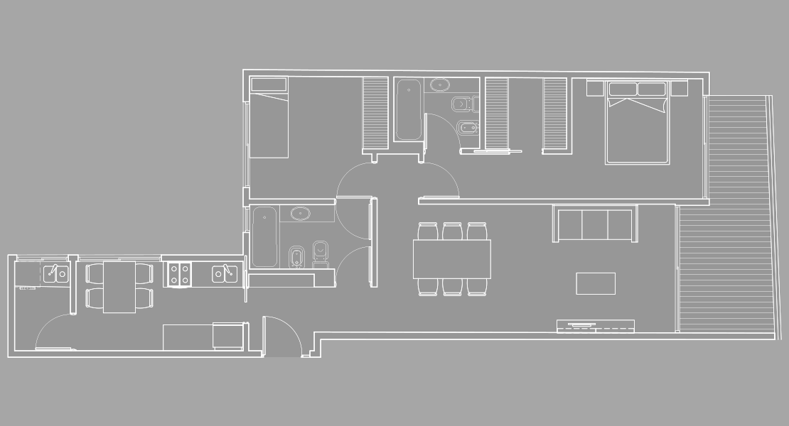 3 ambientes - Plano