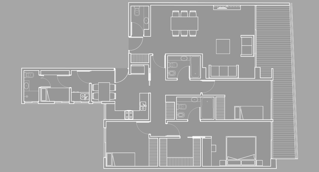 4 ambientes - Plano
